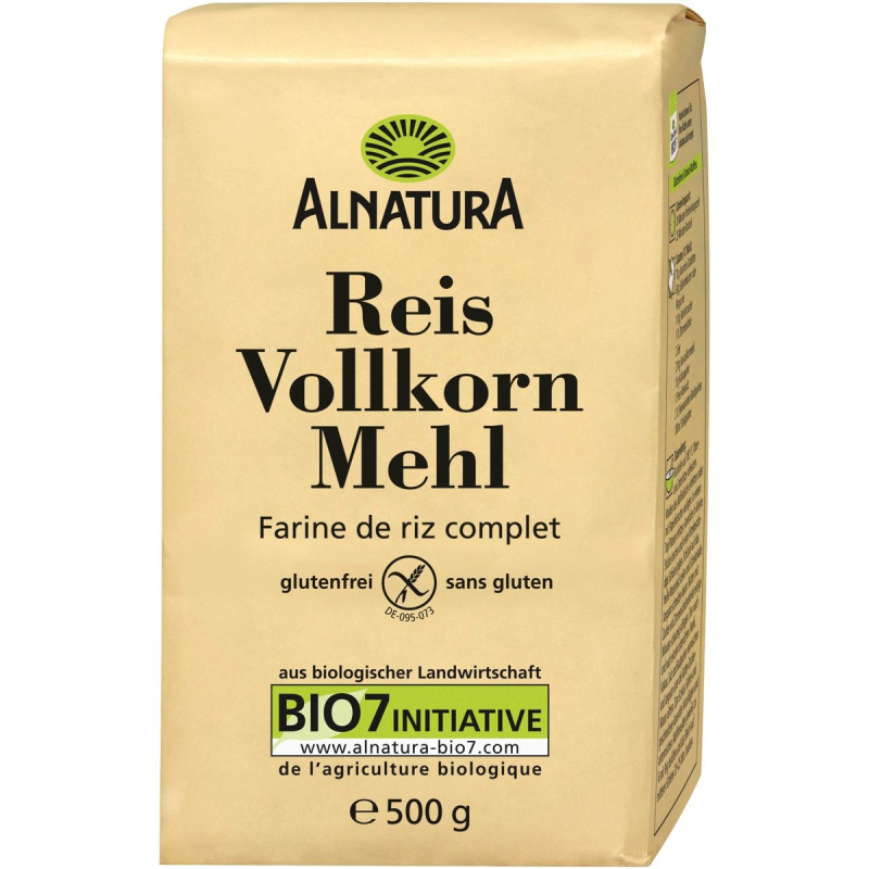 Alnatura BIO Celozrnná rýžová mouka