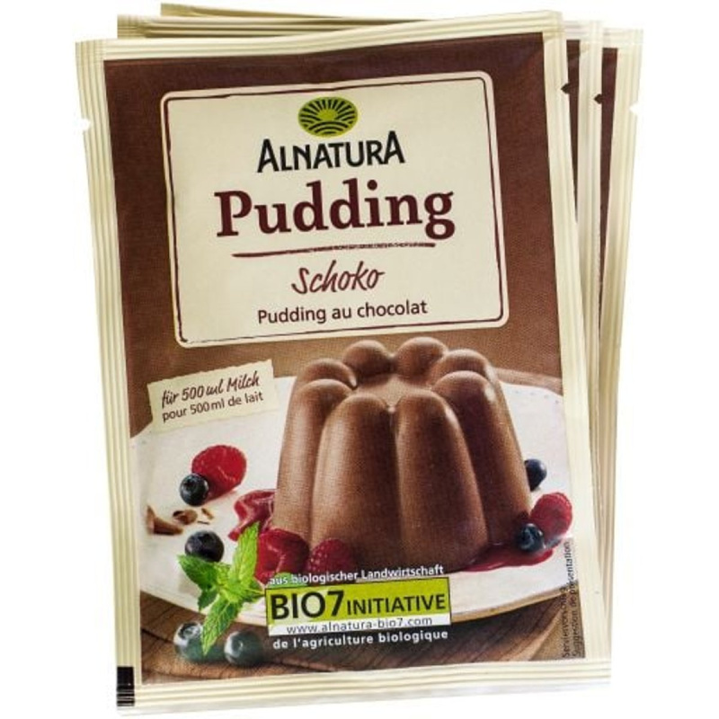 Alnatura BIO Kakaový pudink, 3x46g