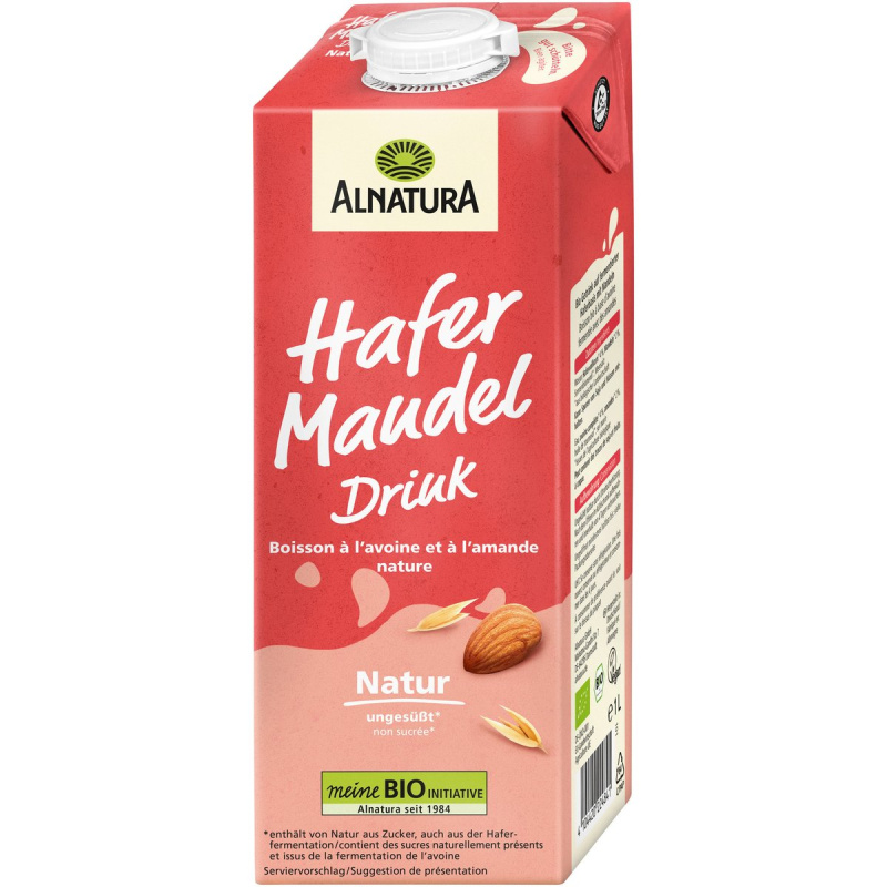 Alnatura BIO Ovesno-mandlový nápoj neslazený
