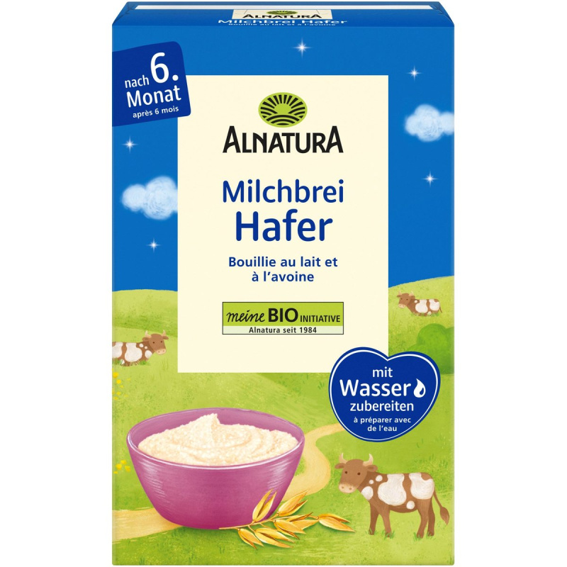Alnatura BIO Mléčná ovesná kaše