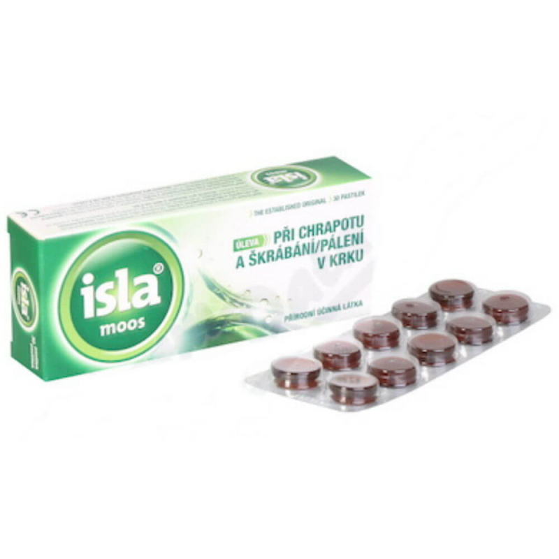 Isla Moos 30 pastilek
