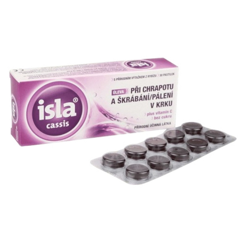 Isla Cassis 30 pastilek