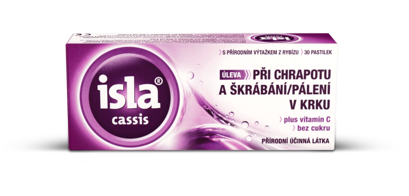 Isla Cassis 30 pastilek