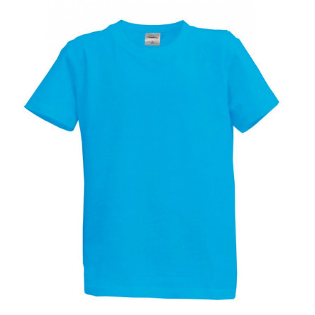 Dětské tričko krátký rukáv L - atolblue (12-13 let)