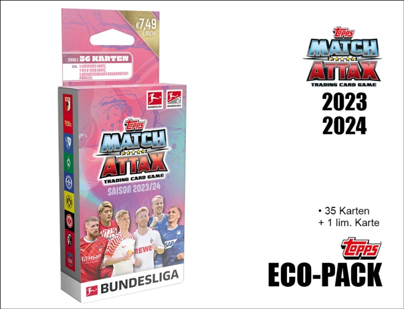 Topps Match Attax Bundesliga 2023/2024 eco pack - 1 kus