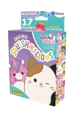 Panini Squishmallows samolepky – eco blister