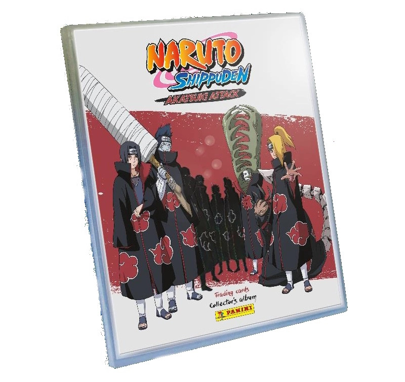 Panini Naruto Shippuden Akatsuki Attax sběratelské karty – startovací balíček