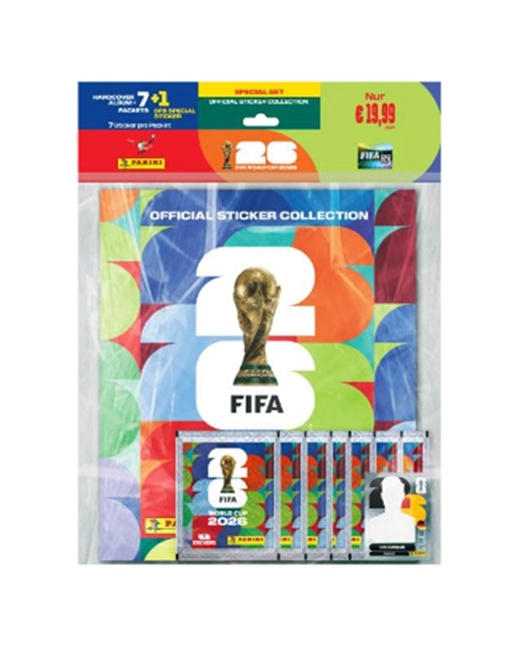 Panini FIFA World Cup 2026 sběratelská kolekce samolepek – startovací sada 3
