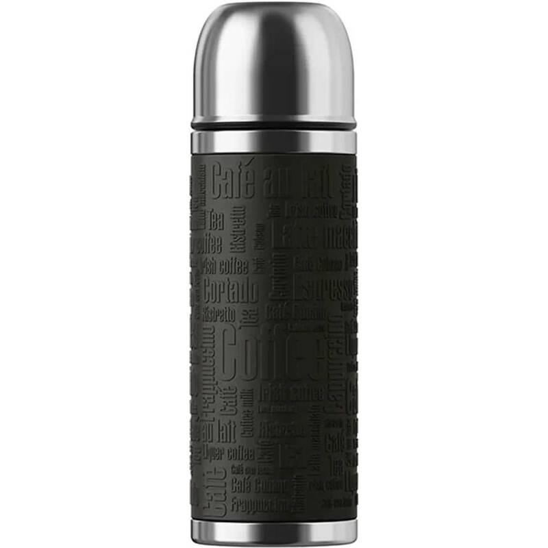 Termoska s hrníčkem Tefal Senator K3064414 1,0 l černý silikon/nerez