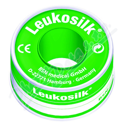 Leukoplast Leukosilk Fixační páska 1,25 cm x 5 m cívka 1 ks
