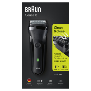 Braun Series 3 300 elektrický holicí strojek Black 1 ks
