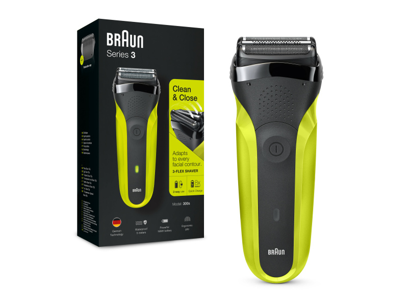 Braun Elektrický holicí strojek Series 3 300 BT