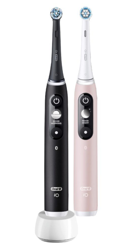Oral B iO6 elektrický zubní kartáček DUO Black & Pink Sand 2 ks