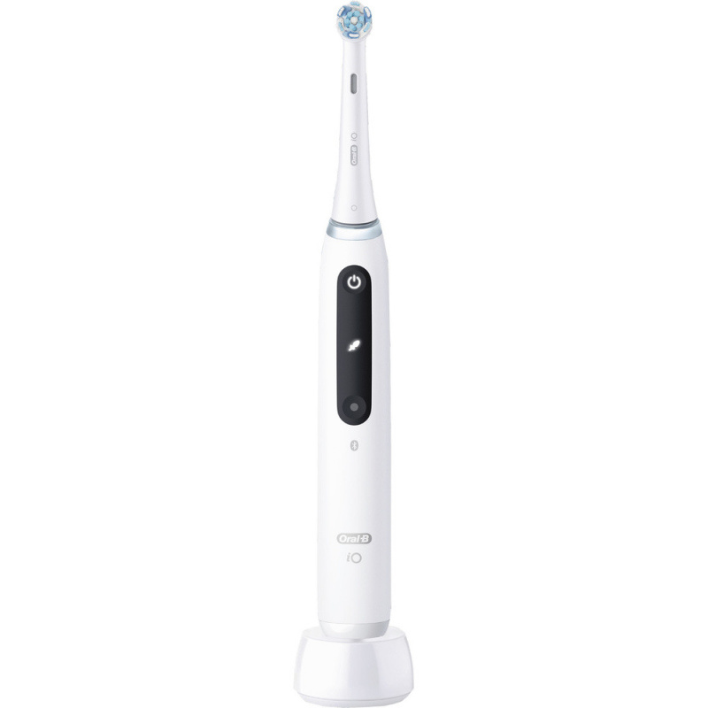Oral B iO5 elektrický zubní kartáček s pouzdrem Quite White 1 ks
