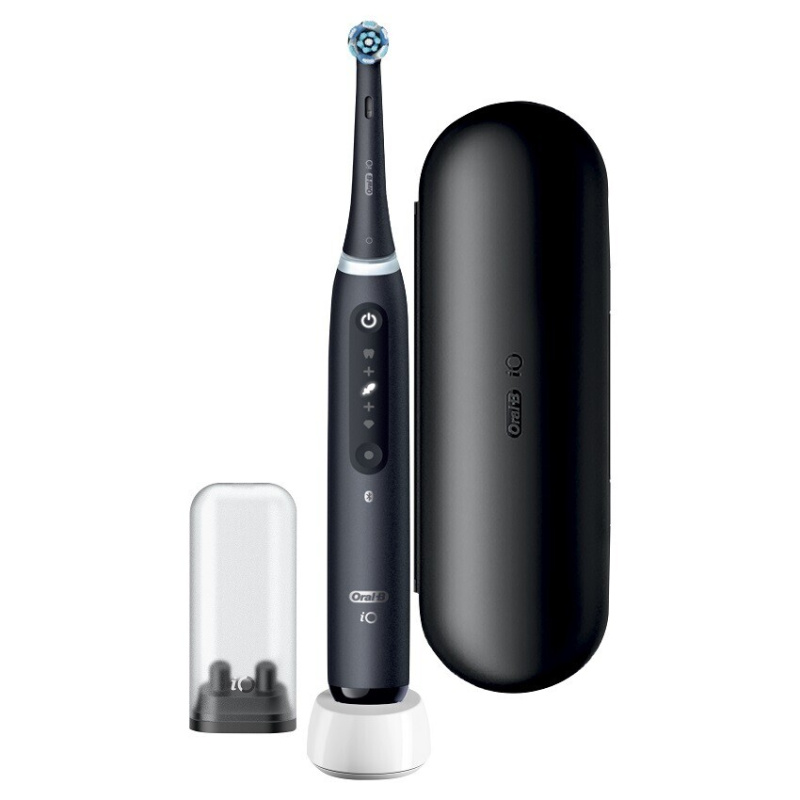 Oral B iO5 elektrický zubní kartáček s pouzdrem Matt Black
