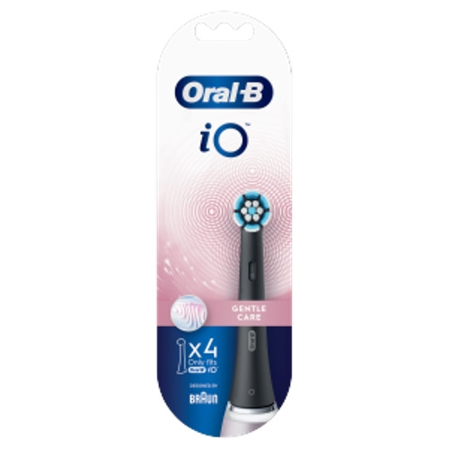 Oral-B iO Gentle Care kartáčkové hlavy, černé