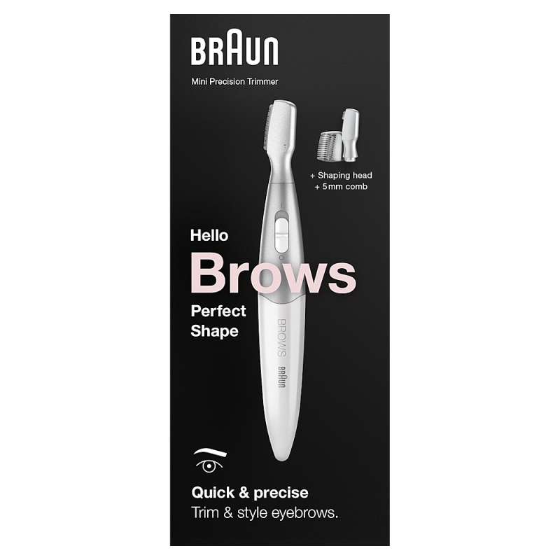 BRAUN Mini přesný zastřihovač obočí FG1106