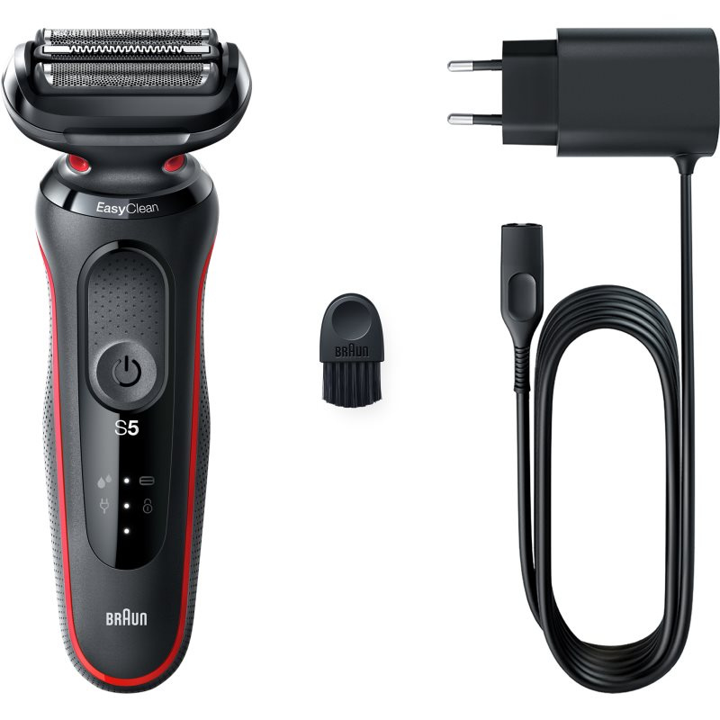 Braun Series 5 51-R1000s elektrický holicí strojek Red