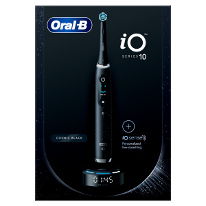Oral B iO10 elektrický zubní kartáček Black Spreckels 1 ks