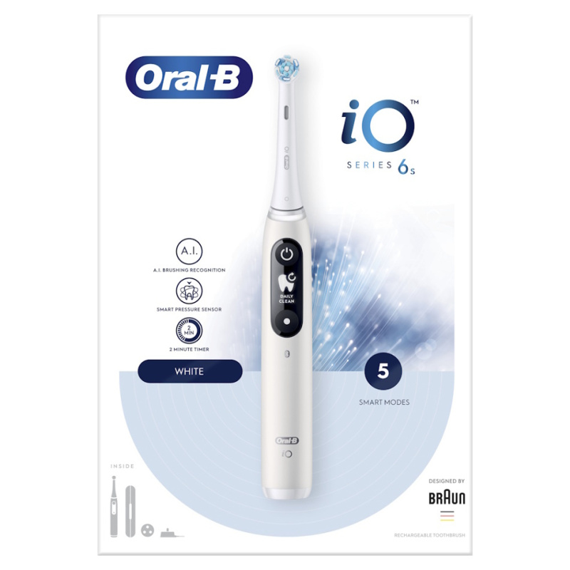 ORAL-B Series iO 6 white elektrický zubní kartáček