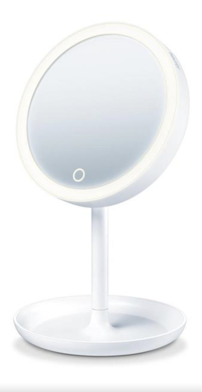 BEURER Kosmetické zrcátko BS45 stolní LED normální/5x zvětšení