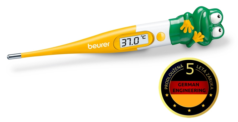 BEURER BY 11 - Dětský teploměr žába  / 5 letá záruka
