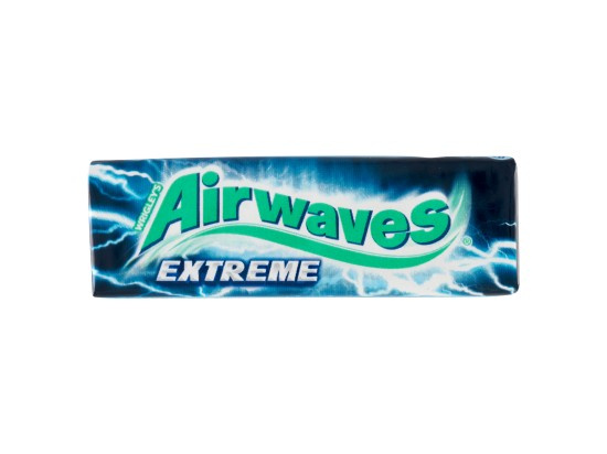 Wrigley's Airwaves Extreme Žvýkačky bez cukru se silnou příchutí mentolu a eukalyptu