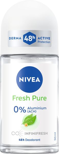 NIVEA Fresh Pure kuličkový deodorant pro ženy 48h 50 ml