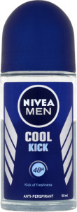 NIVEA MEN Cool Kick kuličkový antiperspirant pro muže 50 ml
