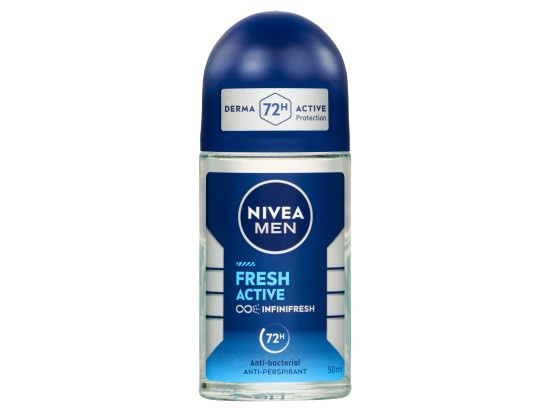 Nivea Men Fresh Active kuličkový antiperspirant pro muže 50 ml