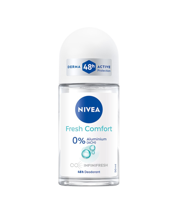 Nivea Fresh Comfort kuličkový deodorant pro ženy 50 ml