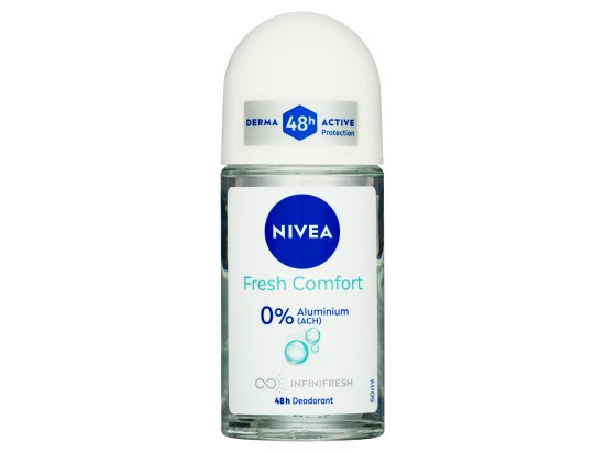 Nivea Fresh Comfort kuličkový deodorant pro ženy 50 ml