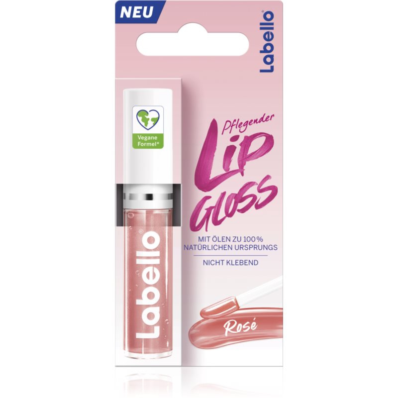 Labello Lip Gloss pečující olej na rty odstín Rosé 5.5 ml