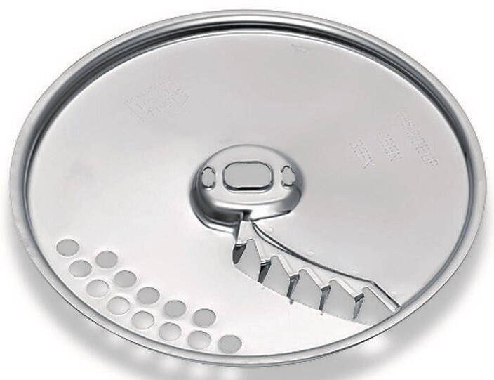 Strouhací kotouč Bosch MUZ45PS1 / nerezová ocel / kompatibilita s roboty Bosch MUM5/MUM4/MCM6/MUMS2 / stříbrná Varianta: ivi1