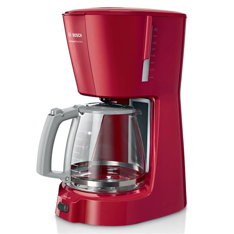 Kávovar na překapávanou kávu Bosch TKA3A034 / 1100 W / 1,25 l / 10–15 šálků / černá Varianta: ivi1