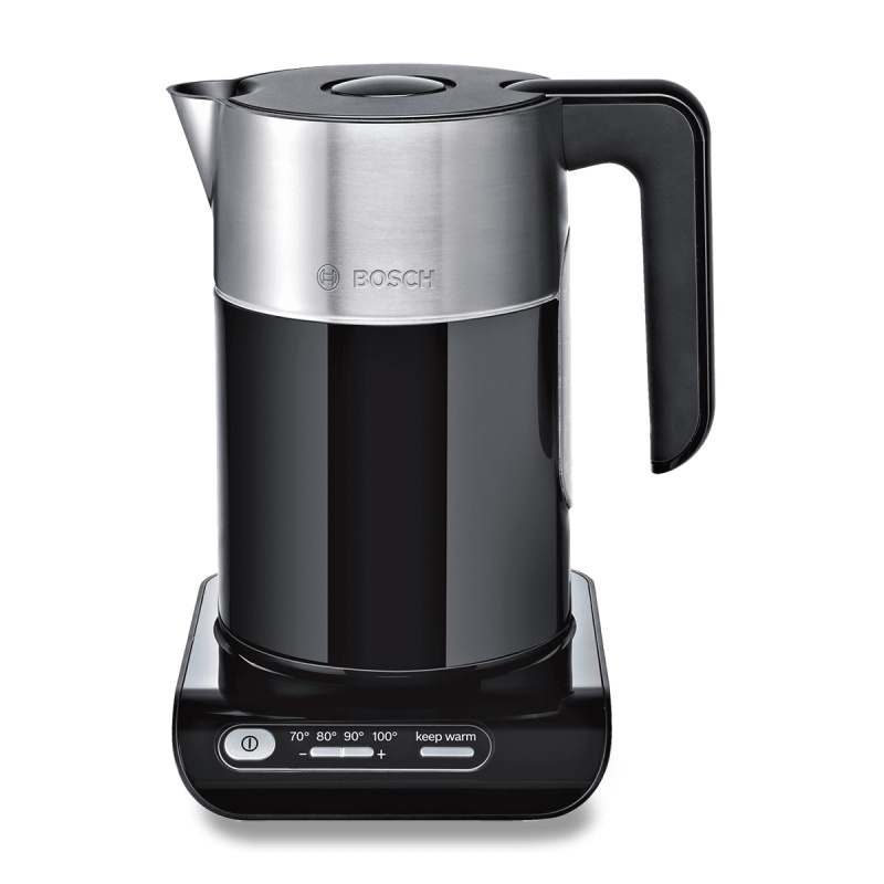 Bosch TWK8613P - rychlovarná konvice - 1,5 l, černá