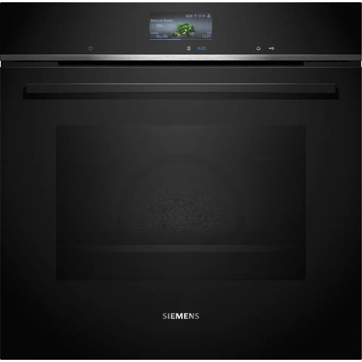 Siemens iQ700 vestavná pečicí trouba 60 x 60 cm černá HB776G1B1