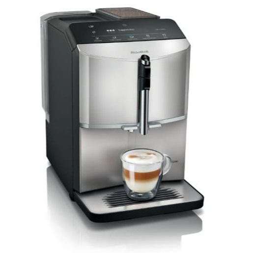Siemens Plně automatický kávovar EQ300 stříbrná