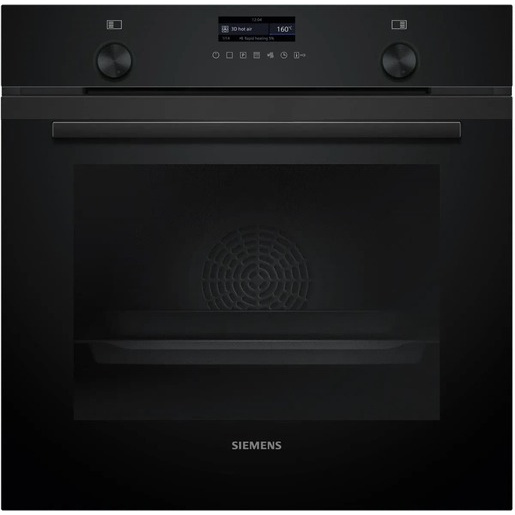 Vestavná pečicí trouba Siemens 60 x 60 cm Deep black inox HB279GBB3
