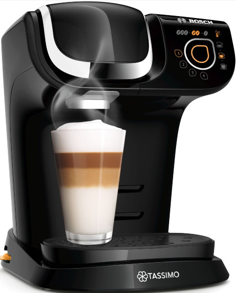 Kapslový kávovar Bosch Tassimo My Way TAS6502 / 1 500 W / 3,3 bar / černá Varianta: ivi1