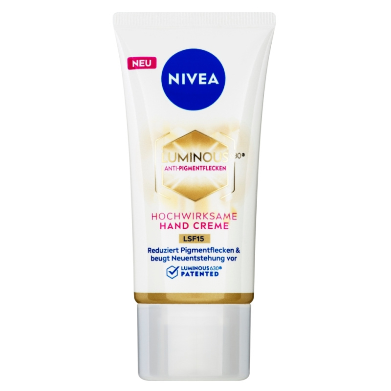 NIVEA Cellular Luminous 630 krém na ruce proti pigmentovým skvrnám SPF 15 50 ml