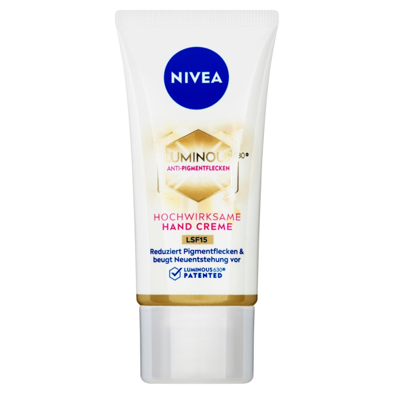 NIVEA Cellular Luminous 630 krém na ruce proti pigmentovým skvrnám SPF 15 50 ml