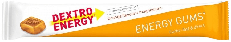 Dextro Energy Energy Gums 45 g - citron + sodík