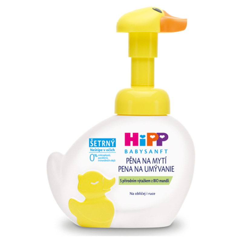 Hipp Babysanft Sensitive mycí pěna pro děti 3 y+ 250 ml