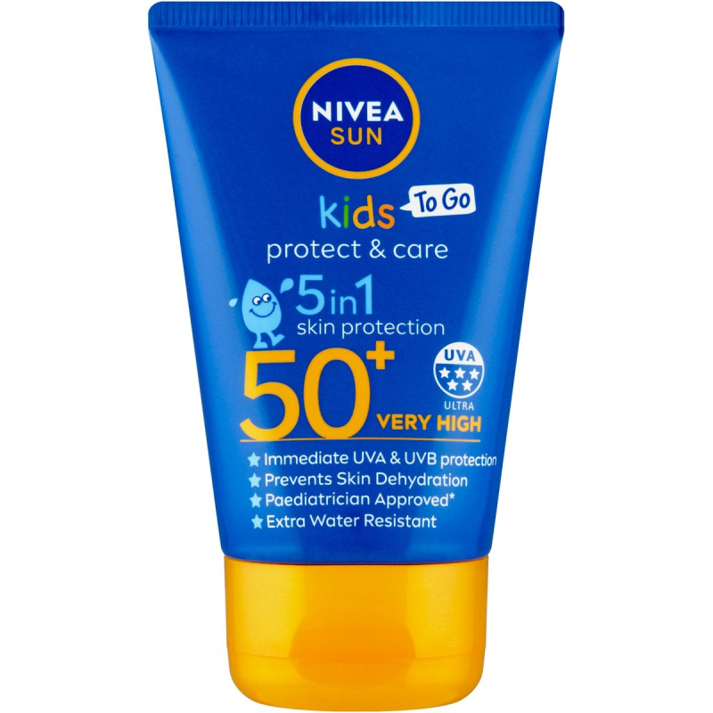 Nivea Sun dětské cestovní mléko na opalování SPF 50+