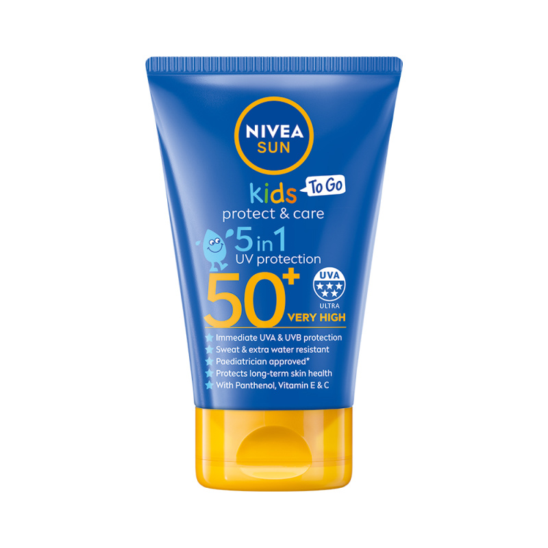 NIVEA SUN Kids dětské mléko na opalování 5 v 1 SPF 50+ 50 ml