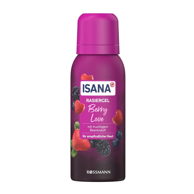 ISANA Pěna na holení Berry love