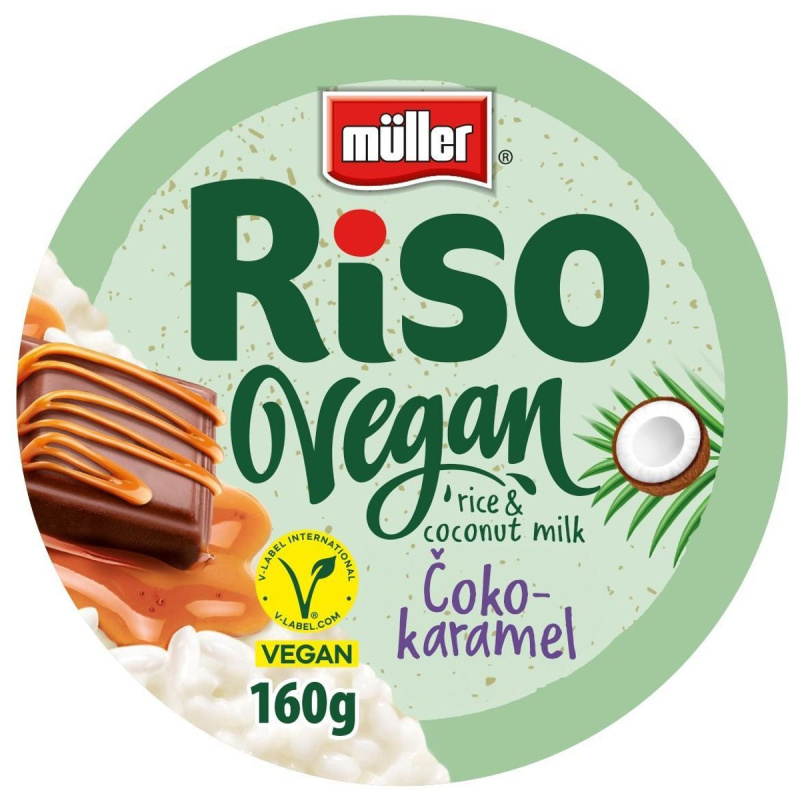 Müller Riso Vegan rýže čokoláda a karamel