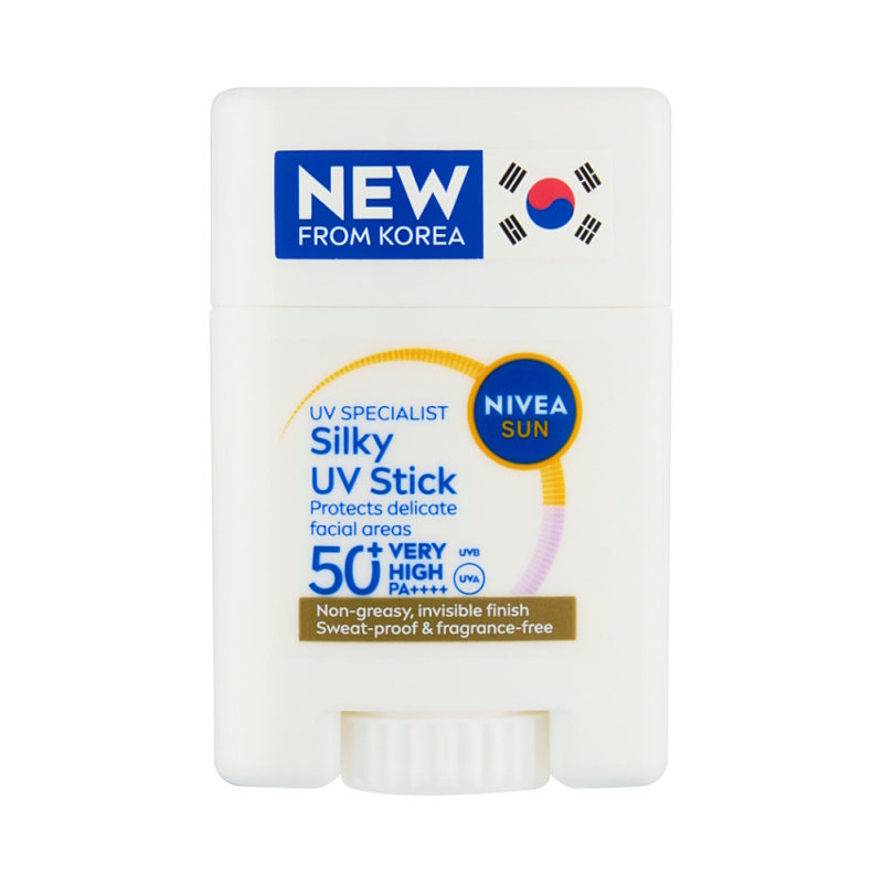 NIVEA SUN Silky UV Stick opalovací krém v tyčince SPF 50+ 15 g