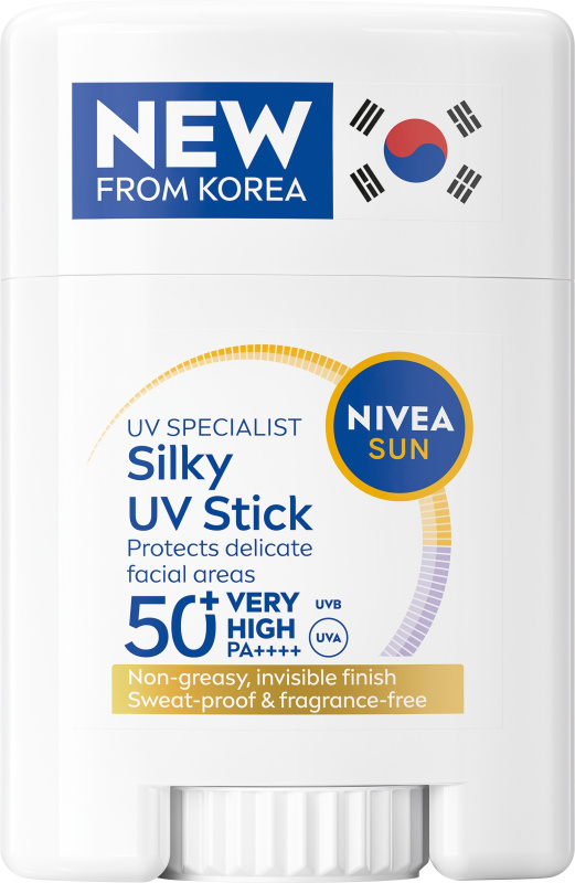 NIVEA SUN Silky UV Stick opalovací krém v tyčince SPF 50+ 15 g